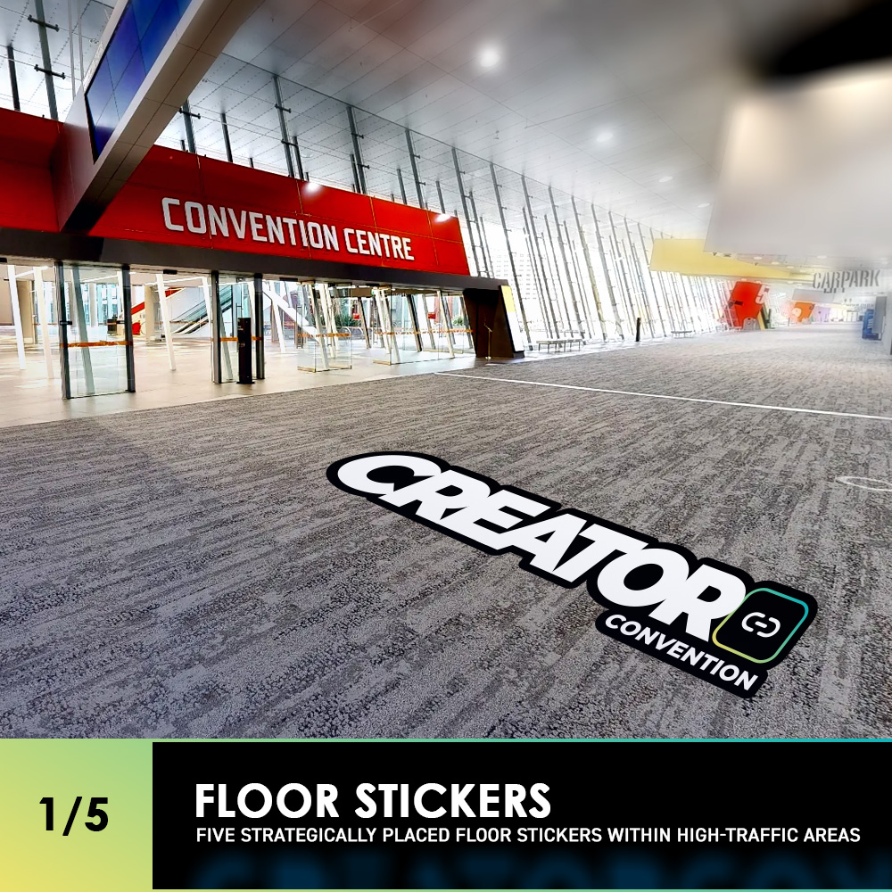 Floor Sticker Sponsor