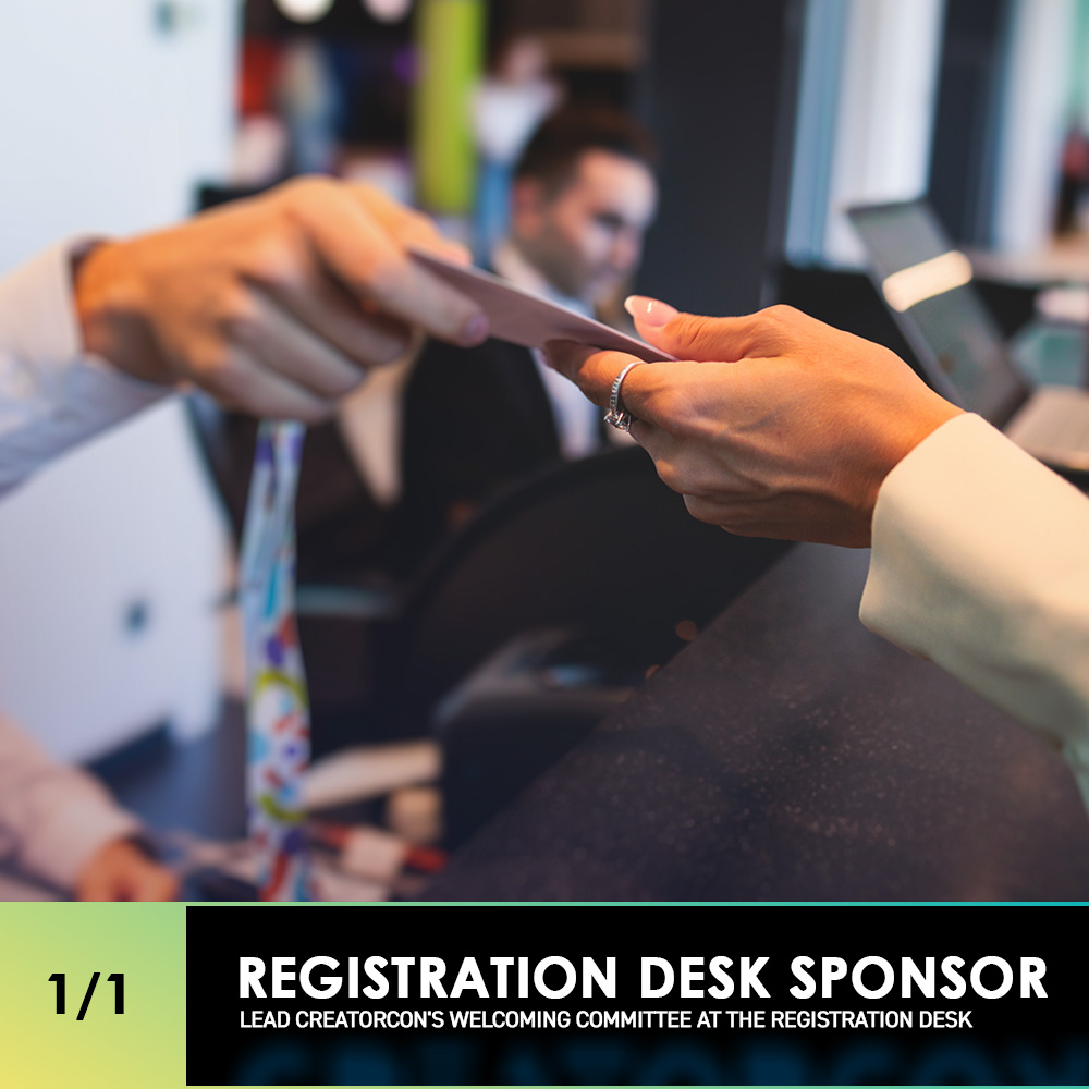 Registration Desk Sponsor